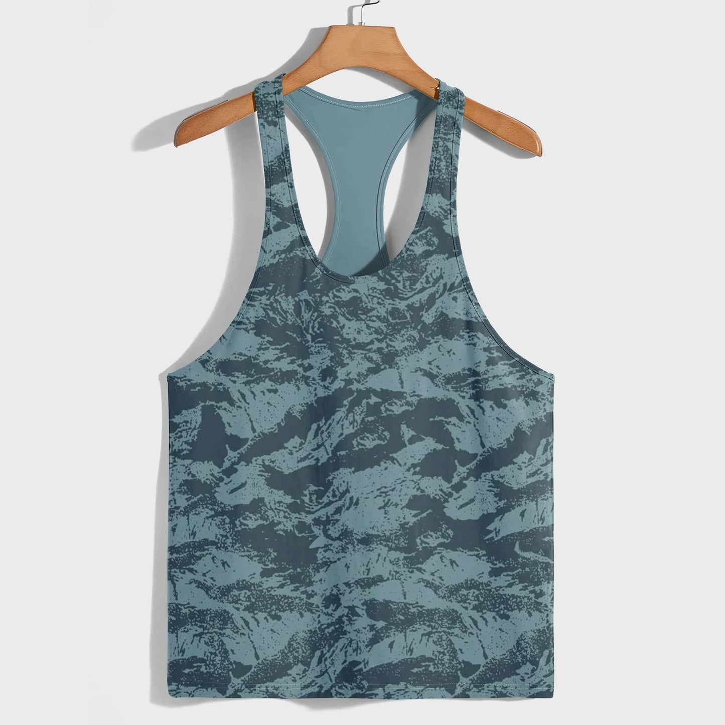 Camo Racerback Tank Top – Tactical Strength for Bodybuilders- AA07581