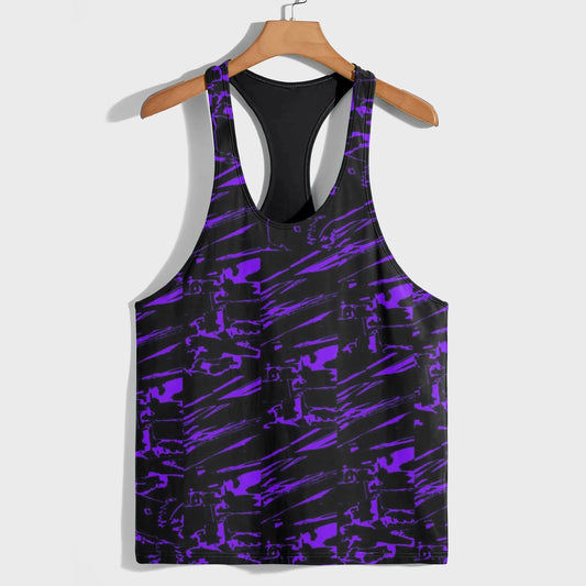 Camo Racerback Tank Top – Tactical Strength for Bodybuilders- AA07582