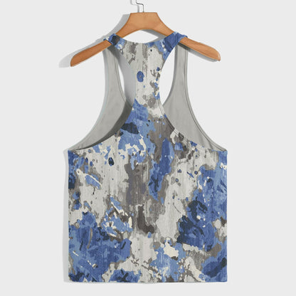 Camo Racerback Tank Top – Tactical Strength for Bodybuilders- AA07585