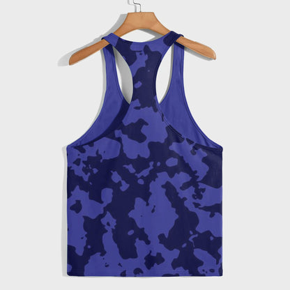 Camo Racerback Tank Top – Tactical Strength for Bodybuilders- AA07591