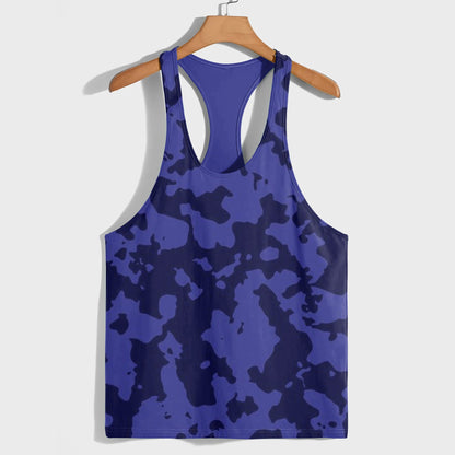 Camo Racerback Tank Top – Tactical Strength for Bodybuilders- AA07591