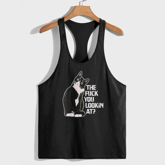Funny Meme Racerback Tank Top- AA07629