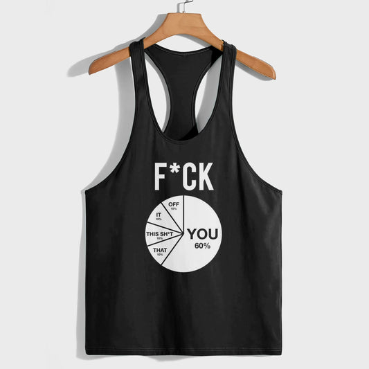 Funny Meme Racerback Tank Top- AA07632