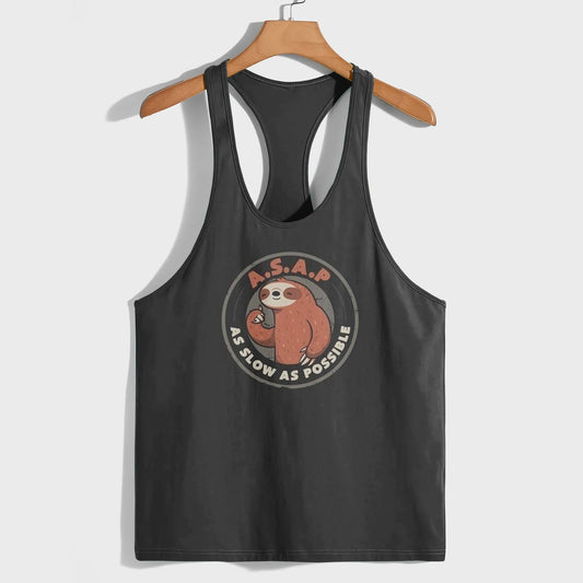 Funny Meme Racerback Tank Top- AA07639