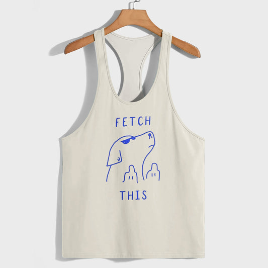 Funny Meme Racerback Tank Top- AA07650