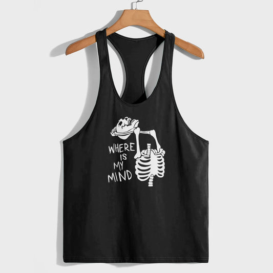 Funny Meme Racerback Tank Top- AA07652
