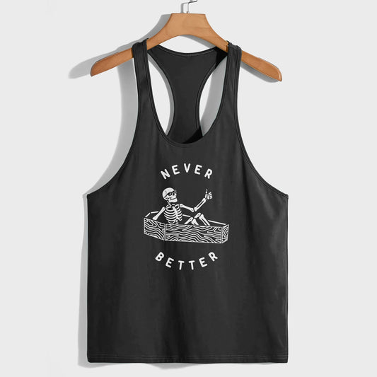 Funny Meme Racerback Tank Top- AA07653