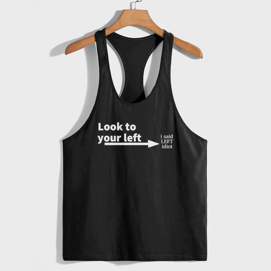 Funny Meme Racerback Tank Top- AA07665