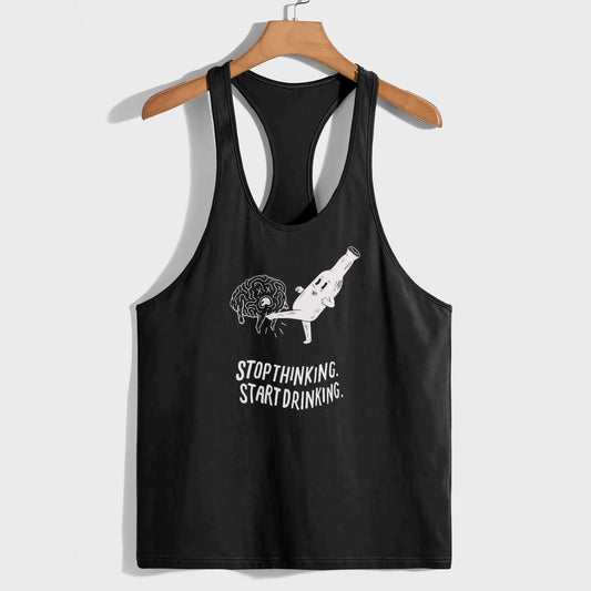 Funny Meme Racerback Tank Top- AA07676
