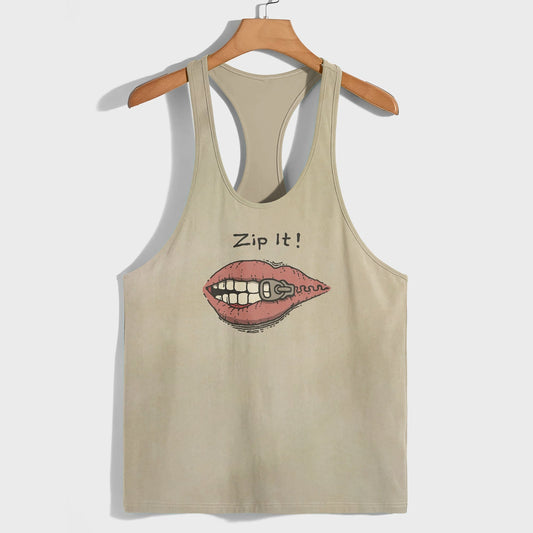 Funny Meme Racerback Tank Top- AA07680
