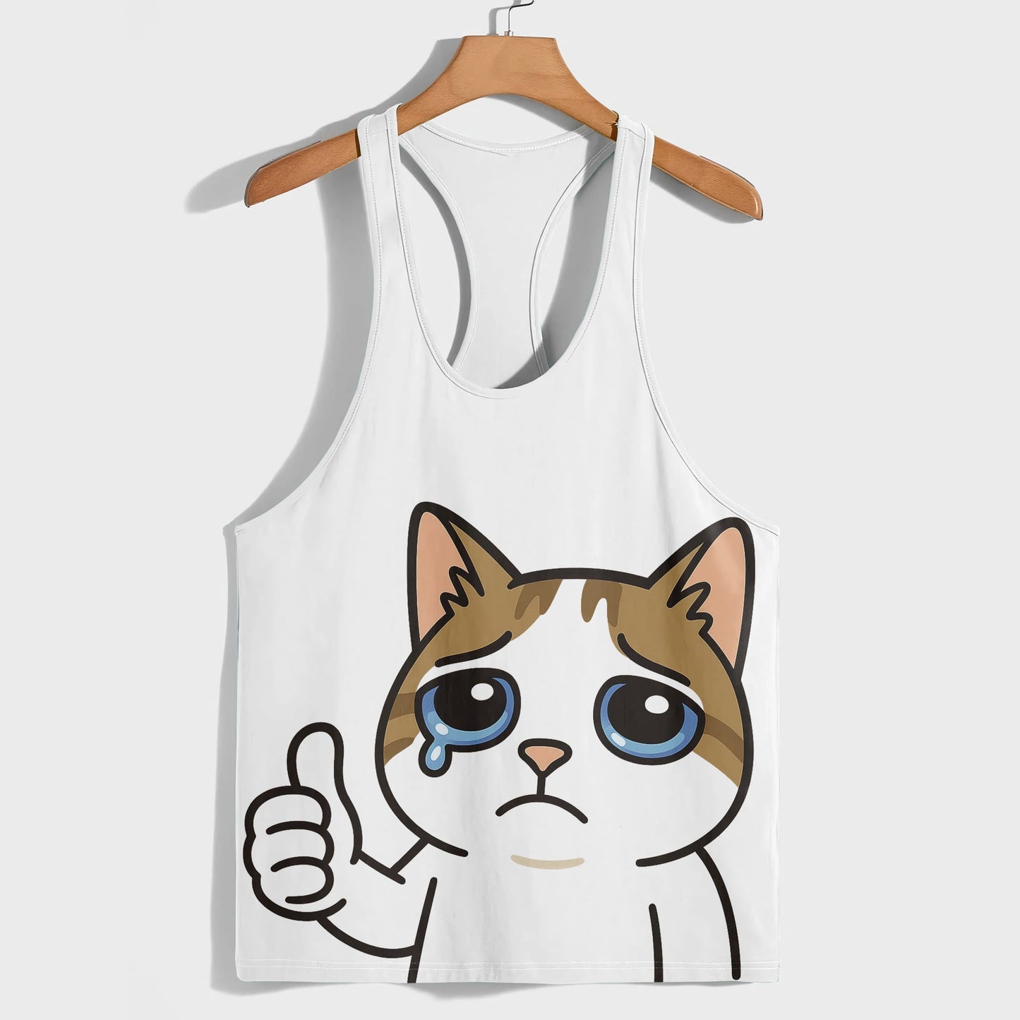 Funny Meme Racerback Tank Top- AA07687