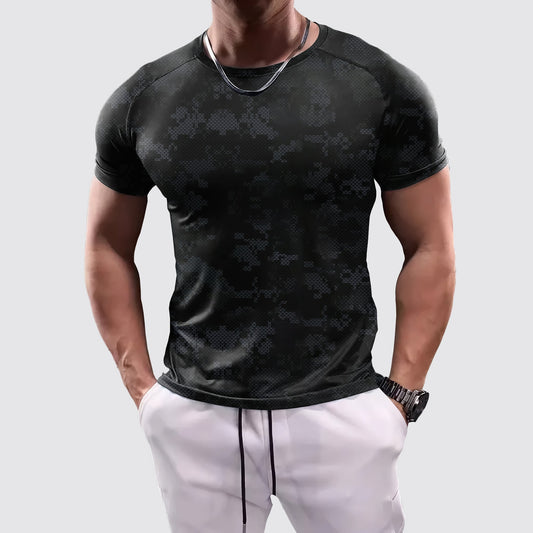 Camo Tight-Fitting Tee- AA07821