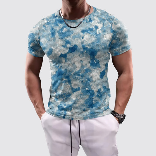 Camo Tight-Fitting Tee- AA07840