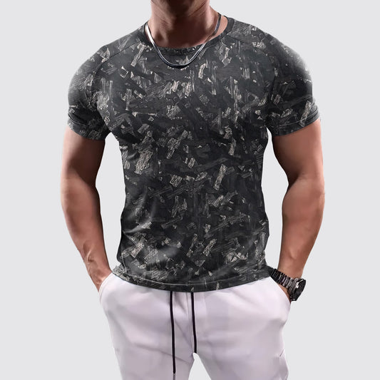 Camo Tight-Fitting Tee- AA07846