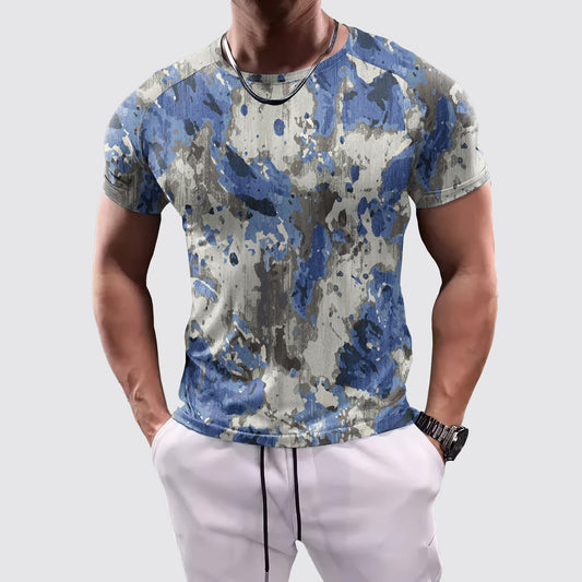 Camo Tight-Fitting Tee- AA07848