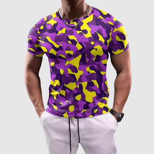 Camo Tight-Fitting Tee- AA07862