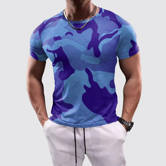 Camo Tight-Fitting Tee- AA07866