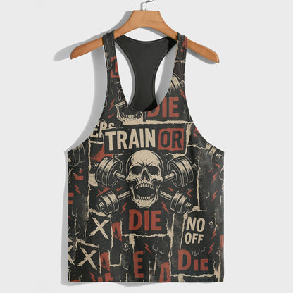 Bodybuilding Racerback Tank Top- AA07876
