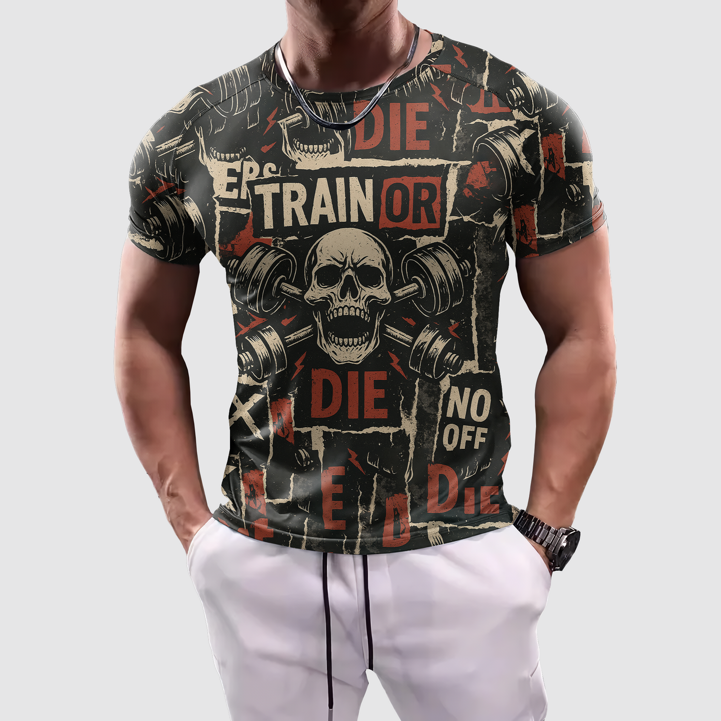 Elevate Your Performance: Tight-Fitting Tee- AA07877