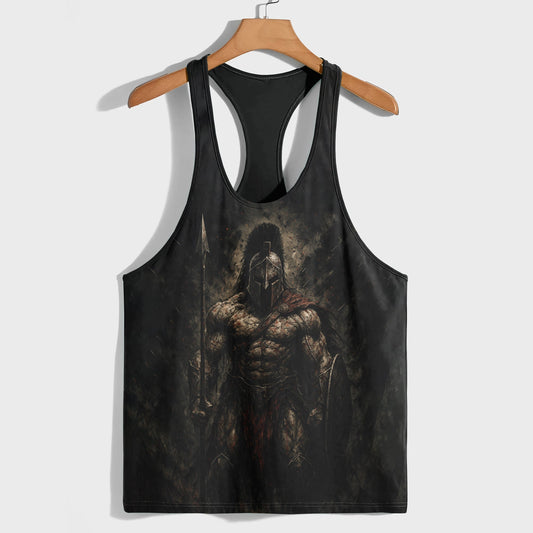 Warrior Spirit 3D Racerback Tank Top- AA07926