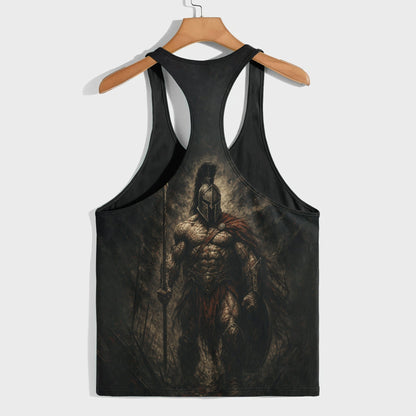 Warrior Spirit 3D Racerback Tank Top- AA07927