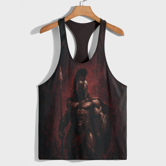 Warrior Spirit 3D Racerback Tank Top- AA07932