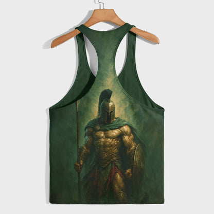 Warrior Spirit 3D Racerback Tank Top- AA07933