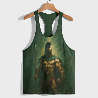 Warrior Spirit 3D Racerback Tank Top- AA07933