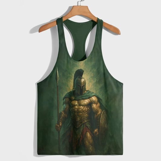 Warrior Spirit 3D Racerback Tank Top- AA07933