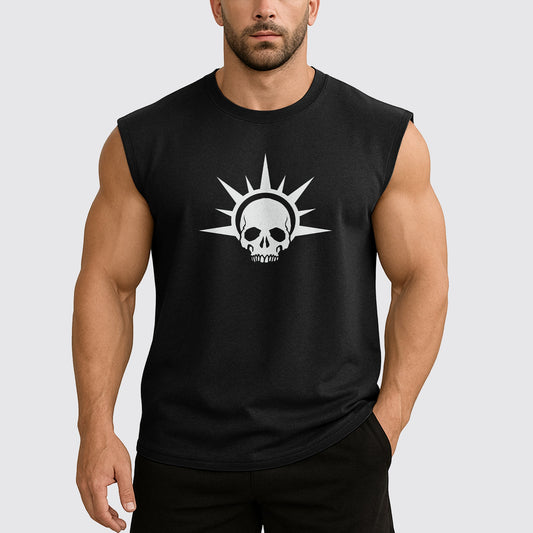Dread Skull Cut-Off Tank- AA07961