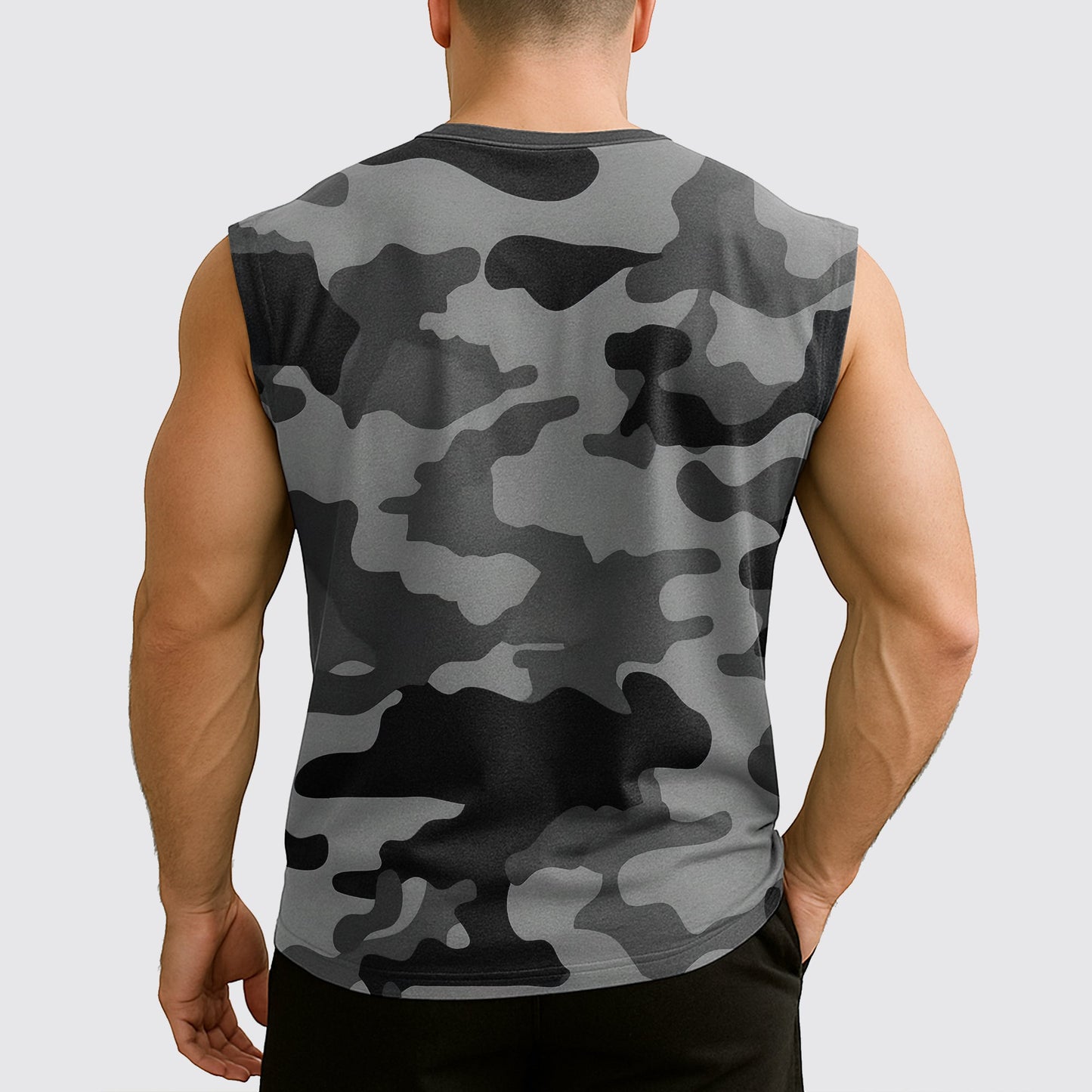 Dread Skull Cut-Off Tank- AA07993