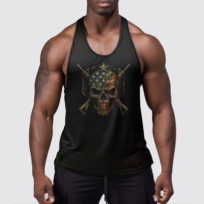 StealthFlex Camo Tank Top- Performance Fit for Bodybuilders- AA08049