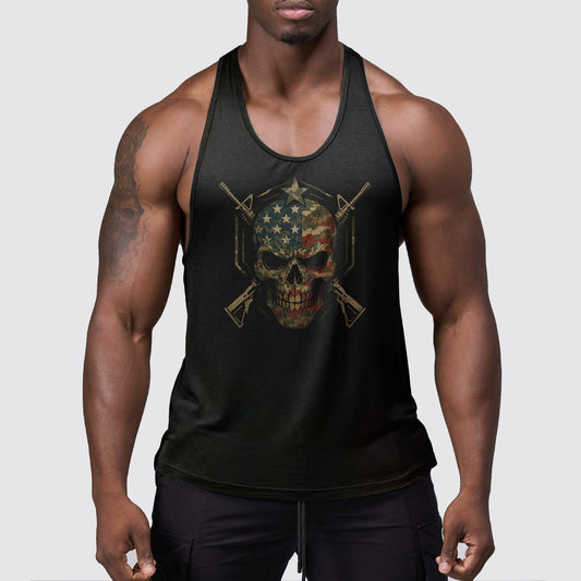 StealthFlex Camo Tank Top- Performance Fit for Bodybuilders- AA08049