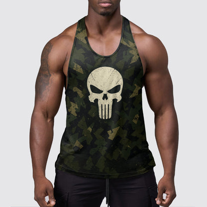 StealthFlex Camo Tank Top- Performance Fit for Bodybuilders- AA08050