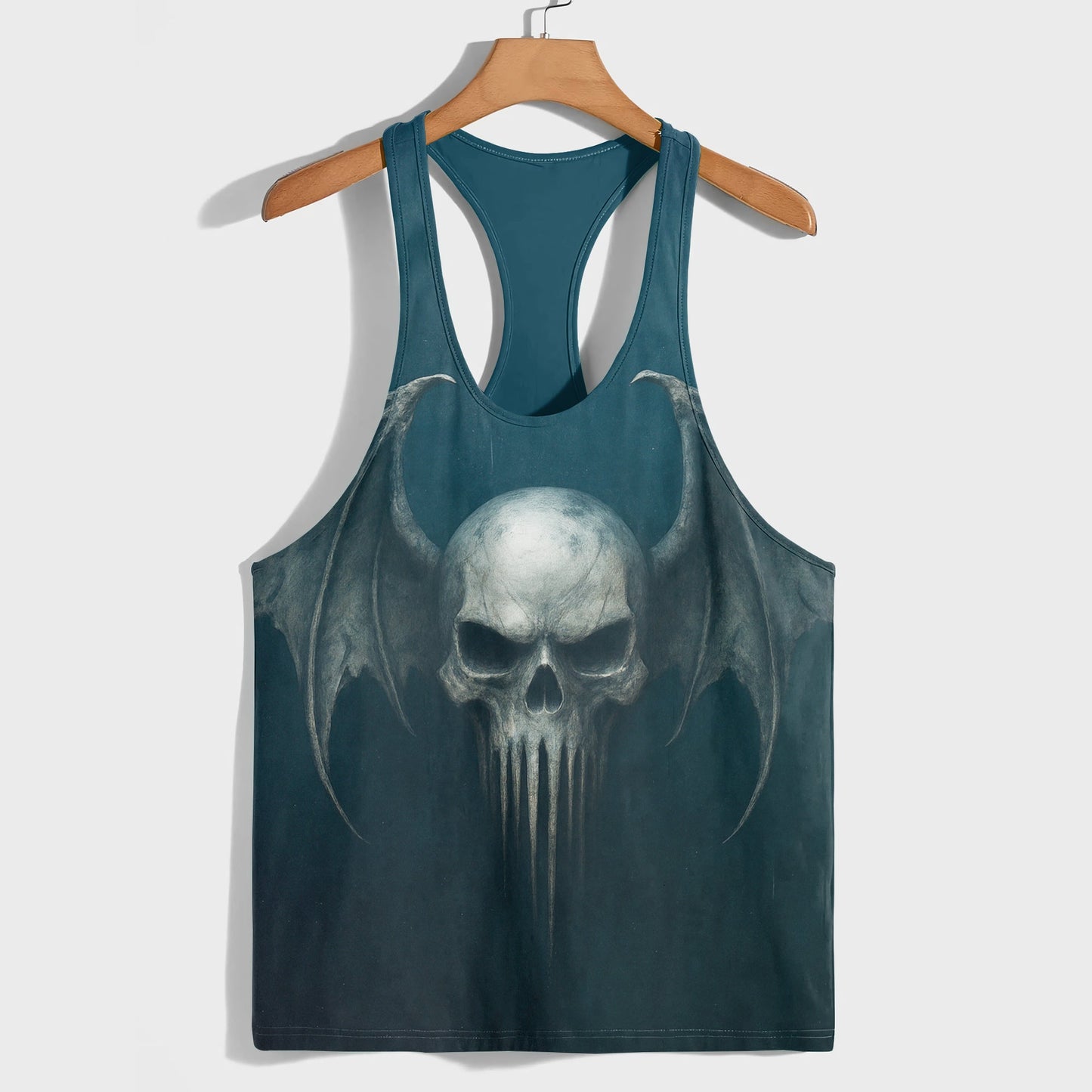 Skull 3D Racerback Tank Top- AA08063