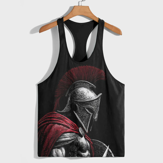 Warrior Spirit 3D Racerback Tank Top- AA08168