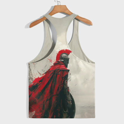 Warrior Spirit 3D Racerback Tank Top- AA08169