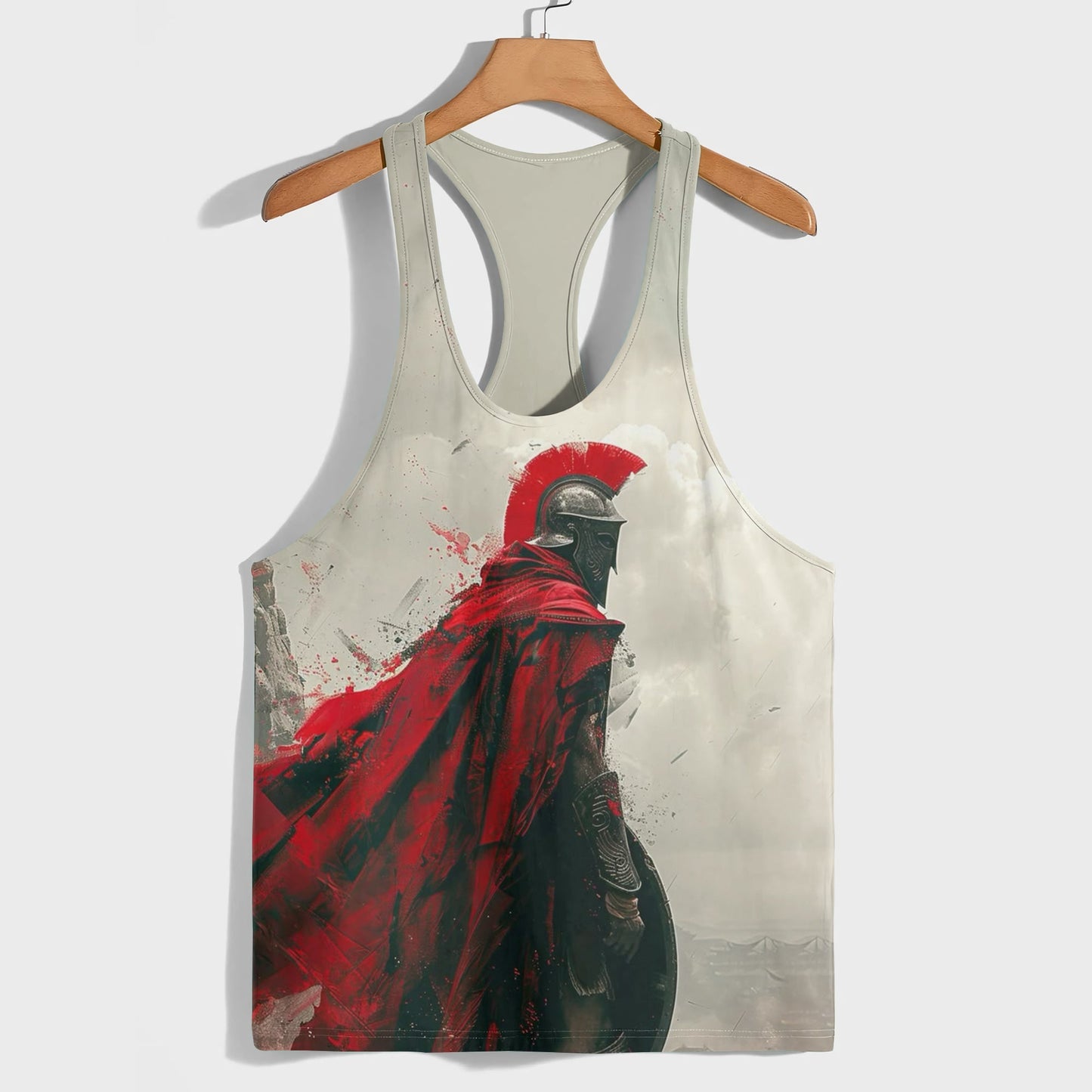 Warrior Spirit 3D Racerback Tank Top- AA08169