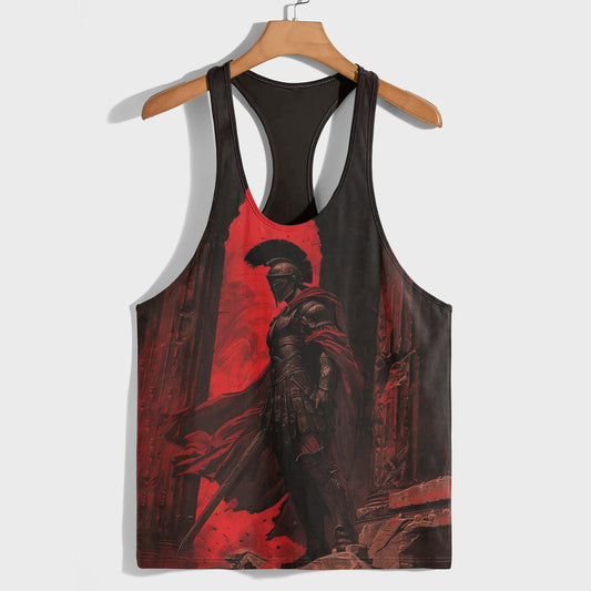 Warrior Spirit 3D Racerback Tank Top- AA08174