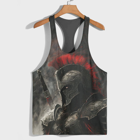 Warrior Spirit 3D Racerback Tank Top- AA08175
