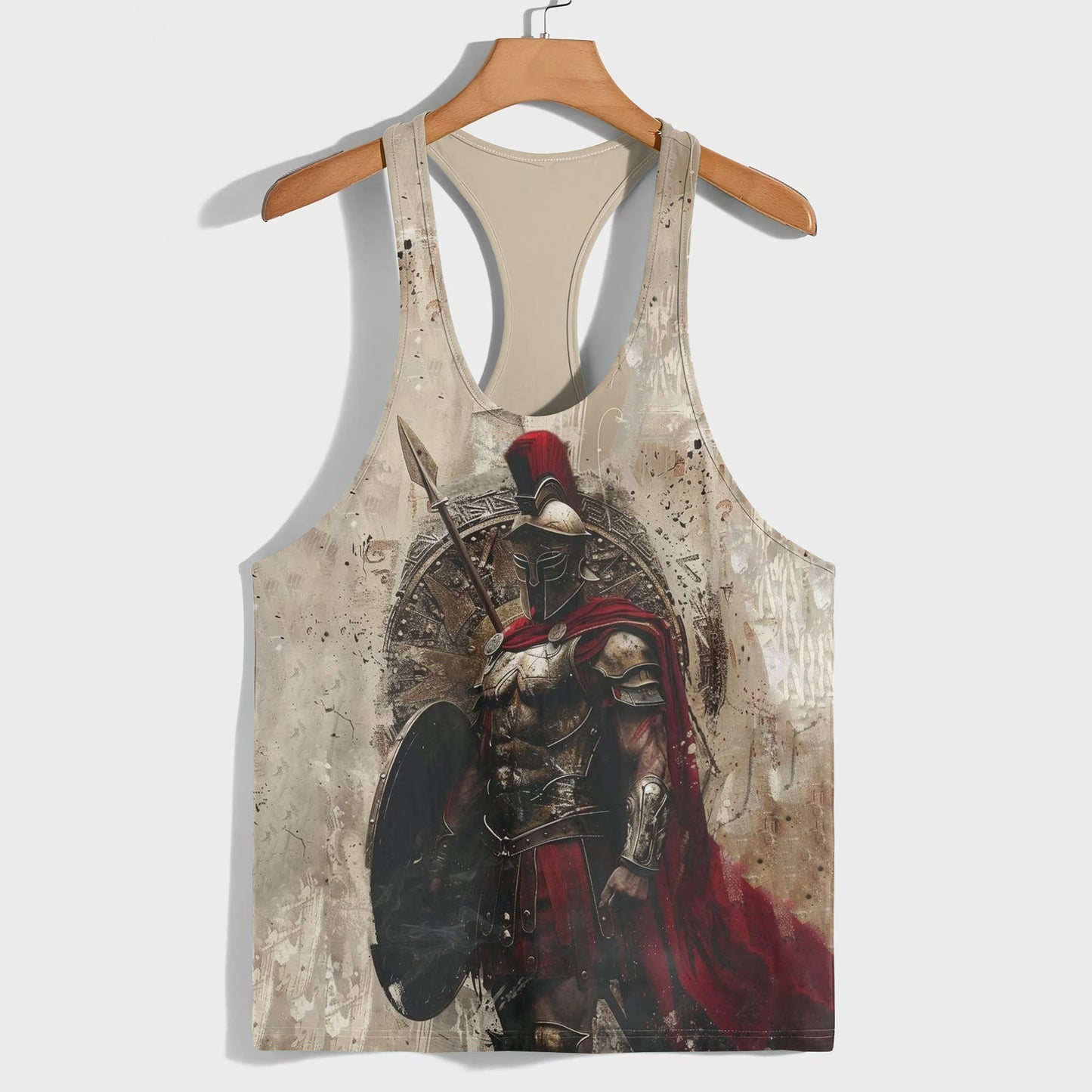 Warrior Spirit 3D Racerback Tank Top- AA08176