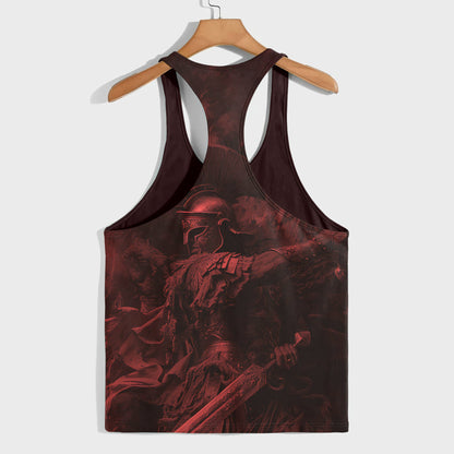 Warrior Spirit 3D Racerback Tank Top- AA08177