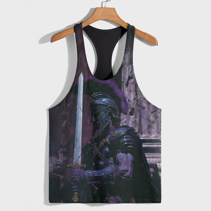 Warrior Spirit 3D Racerback Tank Top- AA08178