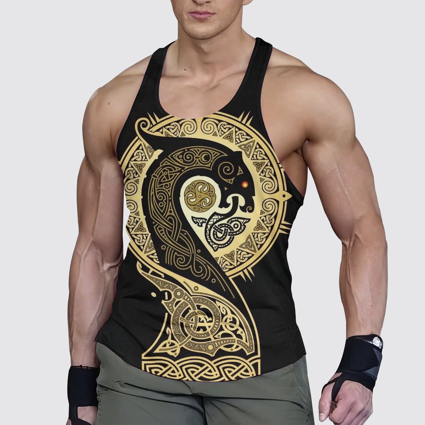 Viking Strength Gym Tank Top For Men- AA08197