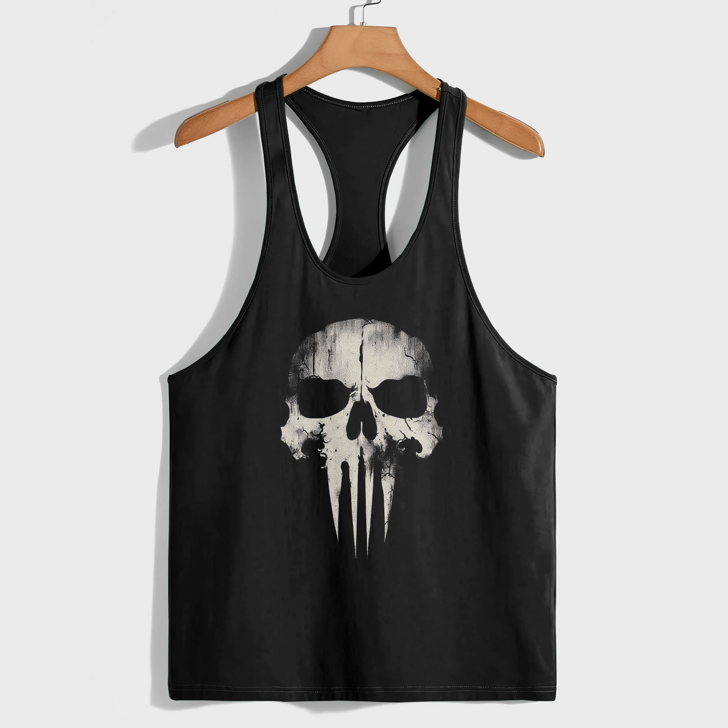 Skull 3D Racerback Tank Top- AA08219