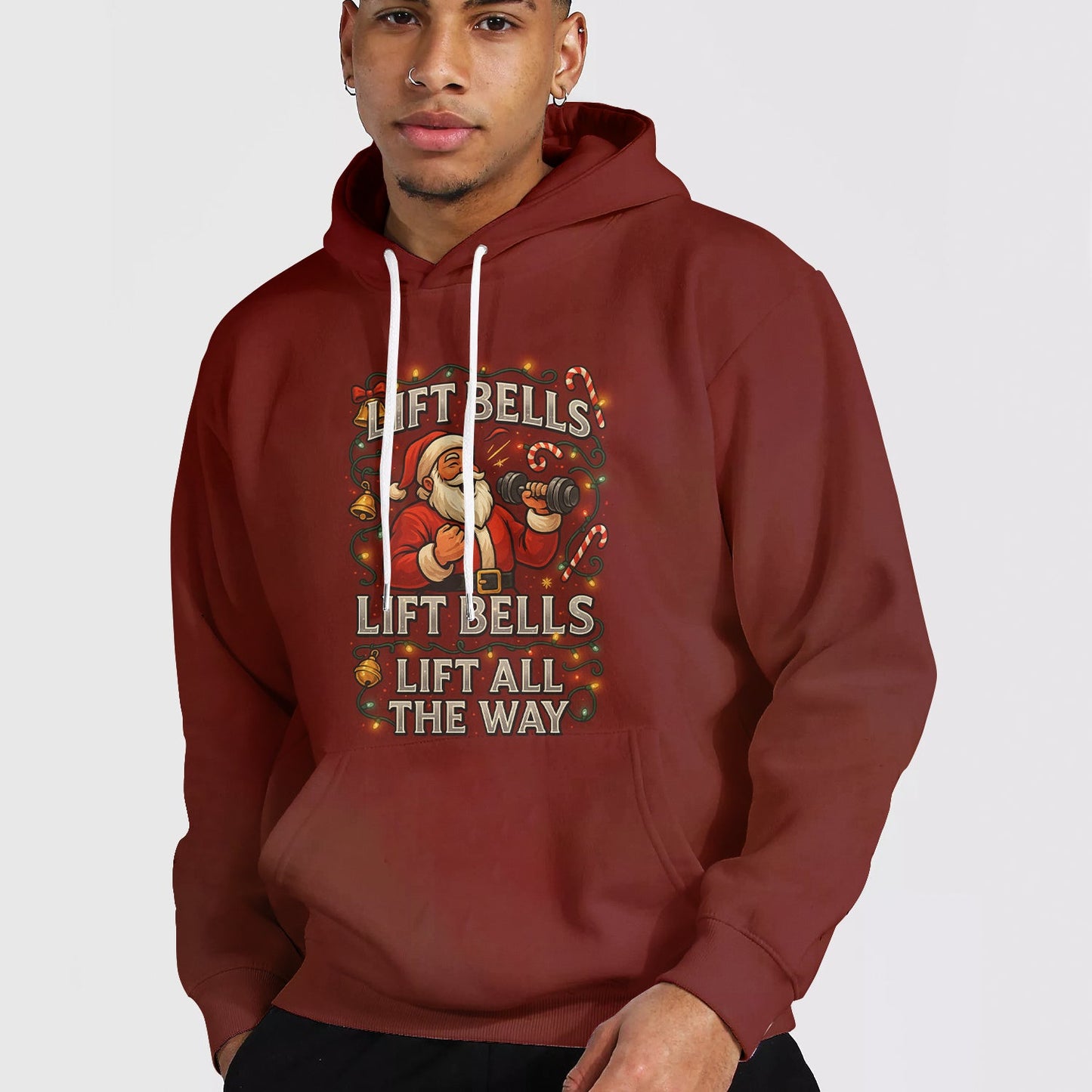 Christmas Hoodie for Bodybuilders- AA08332