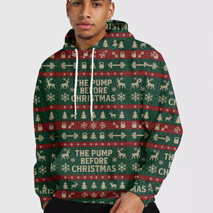 Christmas Hoodie for Bodybuilders- AA08343