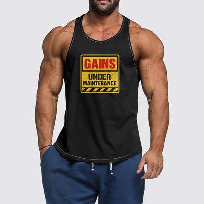 Ultimate Gym Tank Top for Men: Stay Cool and Comfy During Intense Workouts- AA08352