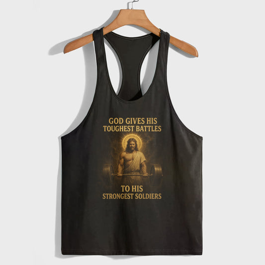 Cross of Faith Racerback Tank Top- AA08410