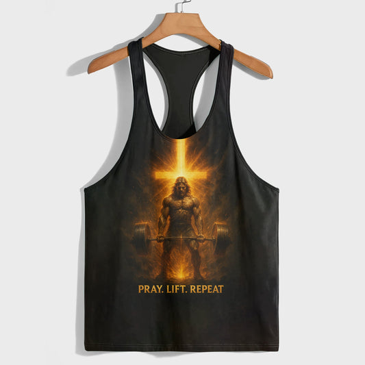 Cross of Faith Racerback Tank Top- AA08412